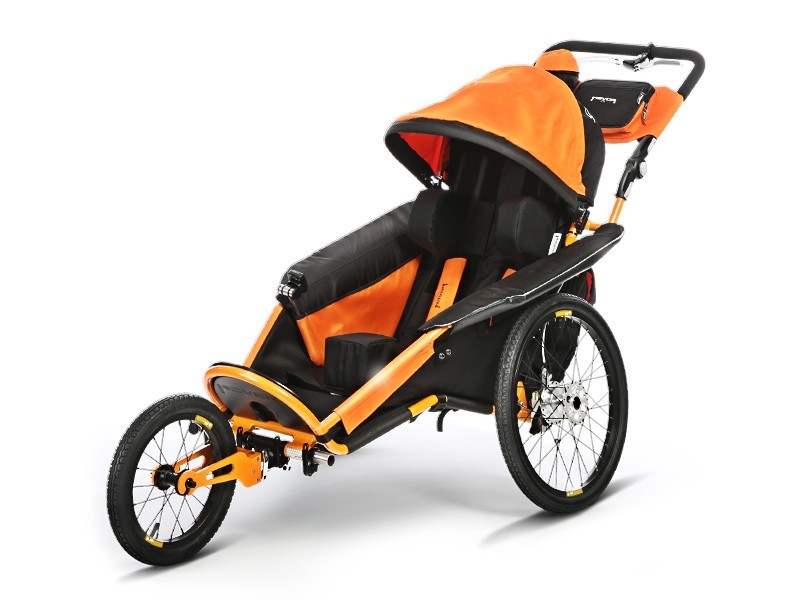 Valco Baby Universal Stroller Roller Travel Bag, Orange/Black