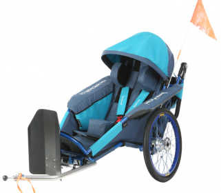 iXROVER / xROVER stroller size L model "ALL IN ONE" - ORANGE