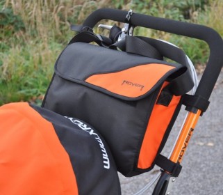 iXROVER / xROVER stroller size L model "ALL IN ONE" - ORANGE