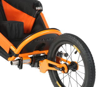 iXROVER / xROVER stroller size L model "ALL IN ONE" - ORANGE