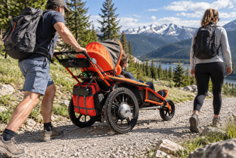 xROVER M – ADVENTURE POWER™ – Power-Assisted Adaptive Outdoor Mobility Package