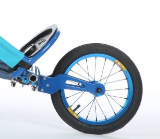 Rueda delantera iXROVER OUTDOOR (radios) 14" con horquilla - JOGGING SET