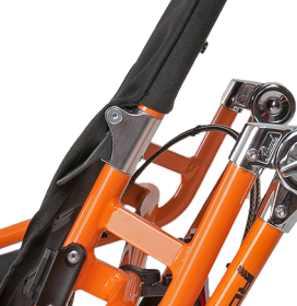 folding seat and backrest