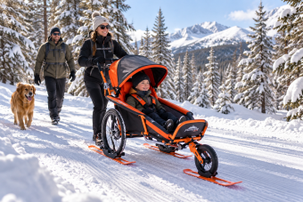 xROVER M – ADVENTURE ALL-SEASON™ – Year-Round Adaptive Outdoor Mobility Package