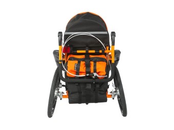 iXROVER / xROVER stroller size L model "ALL IN ONE" - ORANGE - Catie, personal pick up