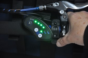 Battery-powered electric drive iXROVER