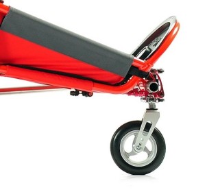 Rueda giratoria 6" con horquilla de aluminio