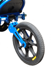 xROVER special needs stroller size M model "ALL IN ONE" - Blue - folding seat and backrest