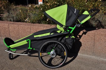 iXROVER / xROVER stroller size L model "ALL IN ONE" - GREEN