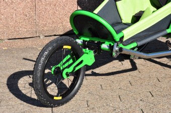 iXROVER / xROVER stroller size L model "ALL IN ONE" - GREEN