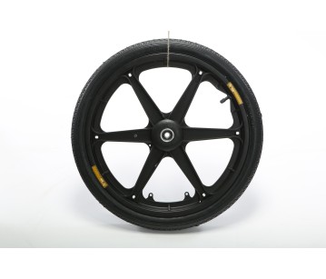 Big rear wheel 20" felly black (wheel only)