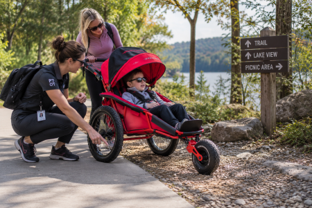 THE OUTDOORS SHOULDN’T END WHERE THE PAVEMENT DOES