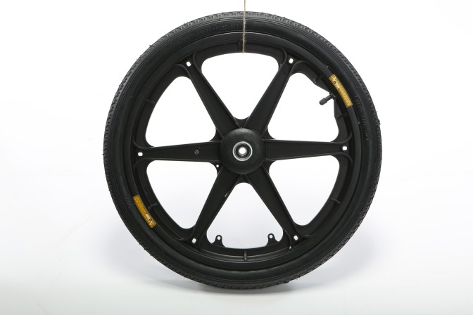 Big rear wheel 20" felly black (wheel only)