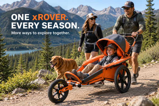 xROVER M – ADVENTURE ALL-SEASON™ – Year-Round Adaptive Outdoor Mobility Package