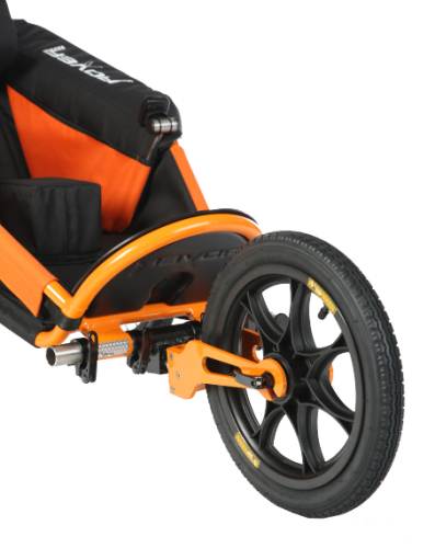 iXROVER Outdoor front wheel (plastic) 14“ with fork - JOGGING SET