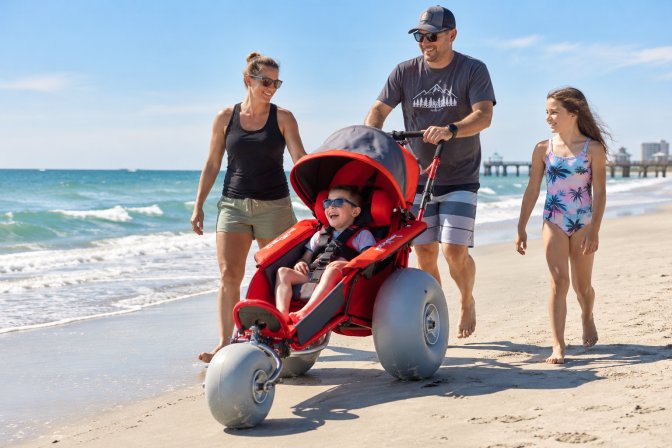 xROVER L – ADVENTURE BEACH™ – Adaptive Outdoor & Beach Mobility Package