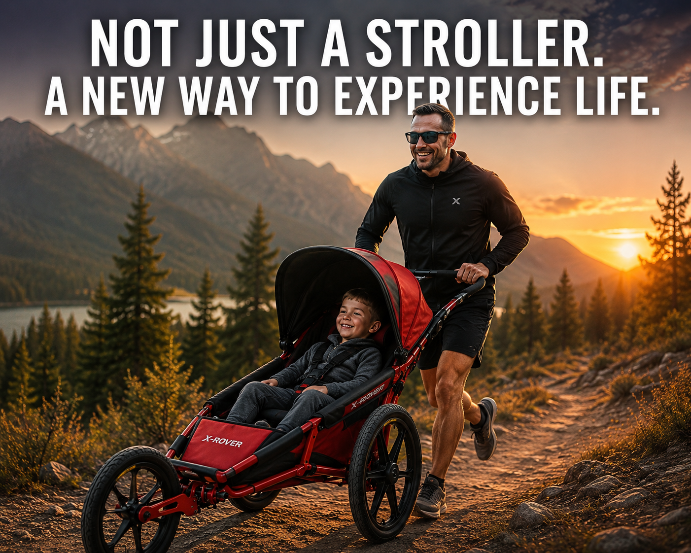 Rediscover Freedom with the Award-Winning xROVER Adaptive Outdoor Sports Stroller