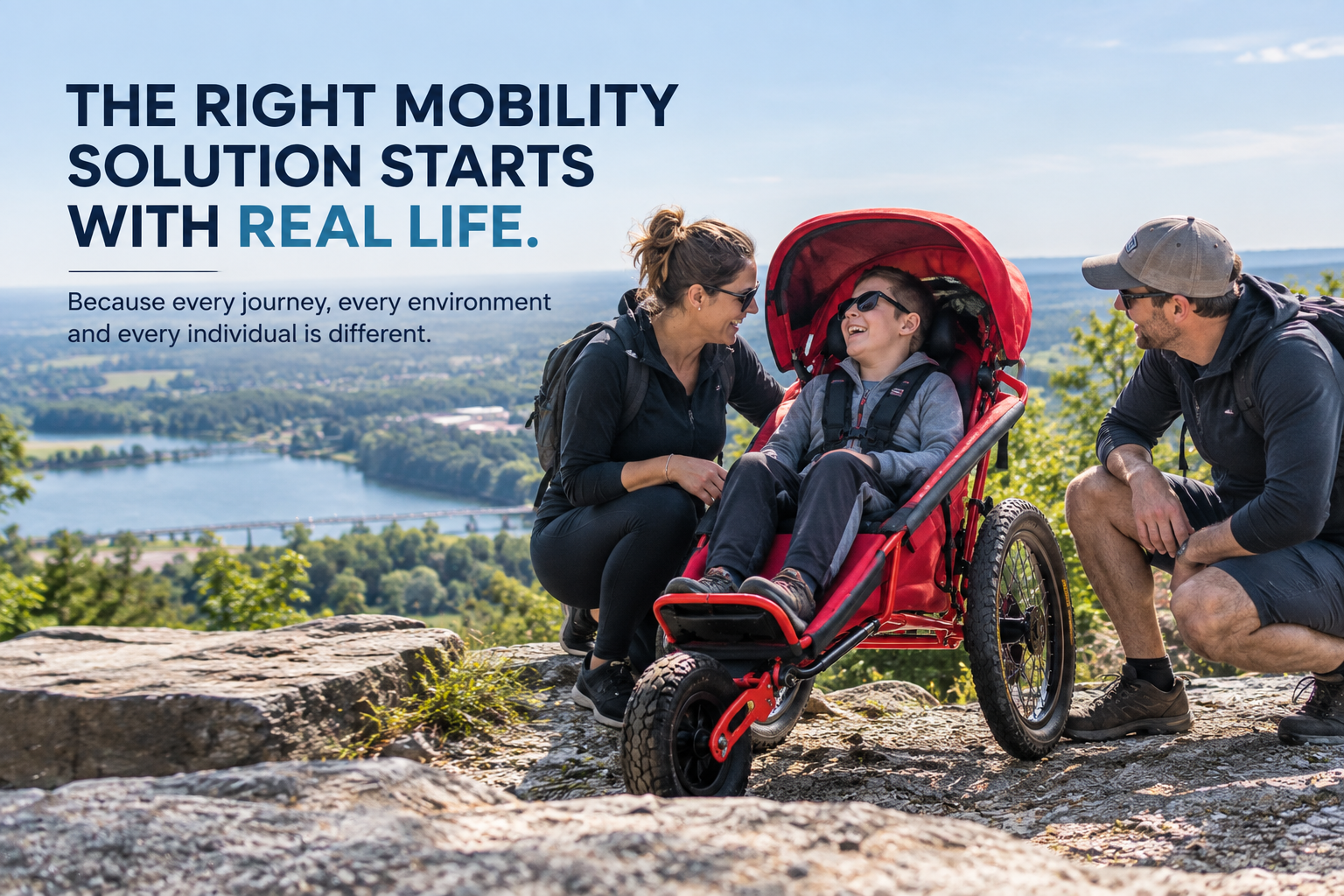 THE RIGHT MOBILITY SOLUTION STARTS WITH REAL LIFE.