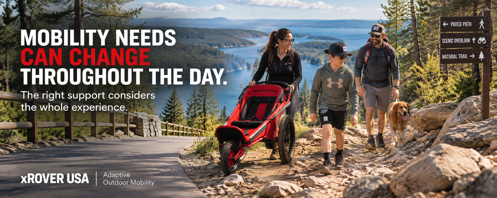 MOBILITY NEEDS CAN CHANGE THROUGHOUT THE DAY.
