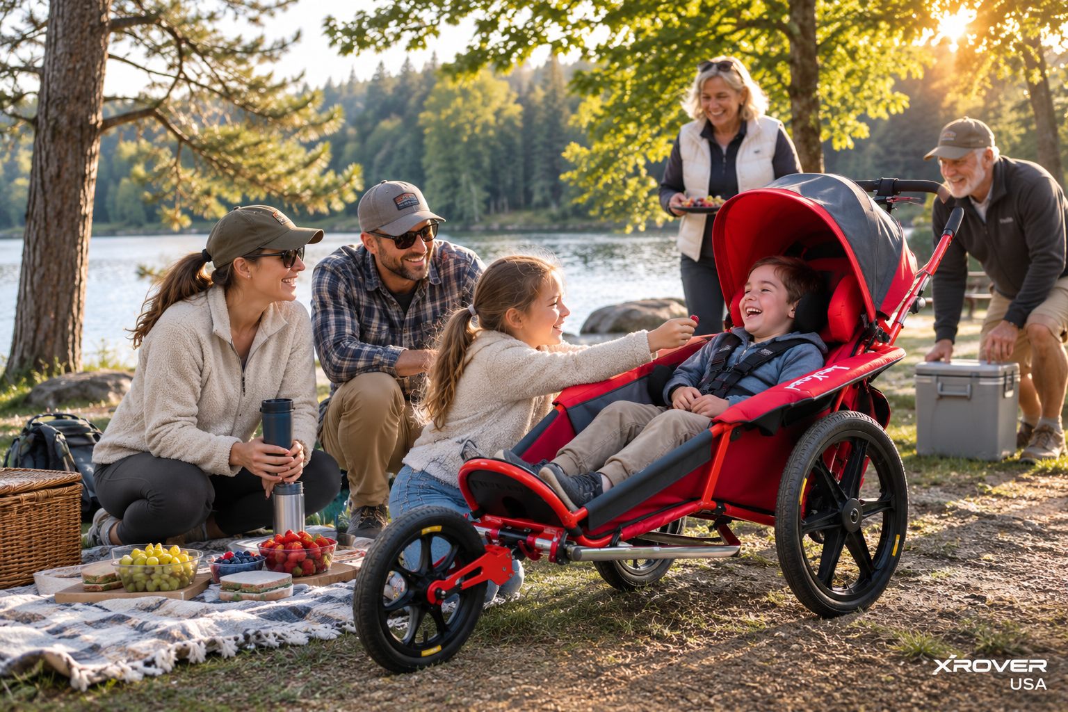 The Best Adaptive Stroller Isn't About Wheels—It's About Family Participation | xROVER USA