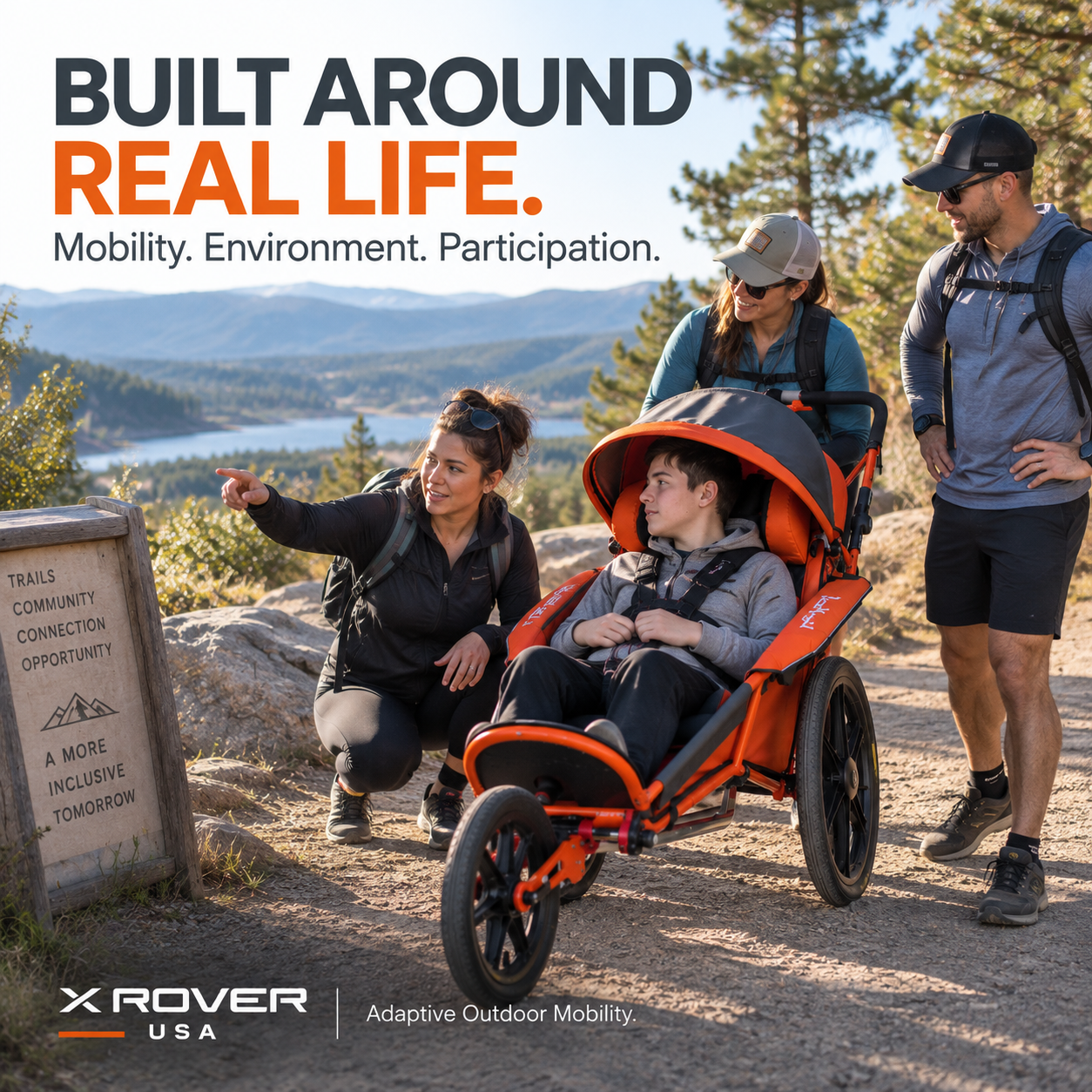THE RIGHT MOBILITY SOLUTION SHOULD ADAPT TO WHERE LIFE TAKES YOU.