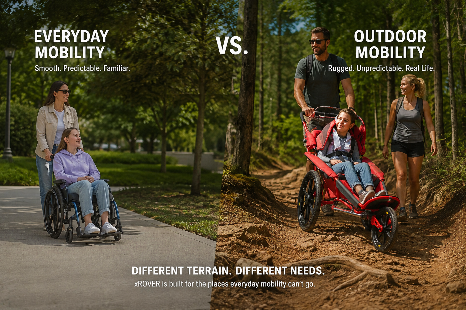 Adaptive Outdoor Mobility for Families | xROVER USA