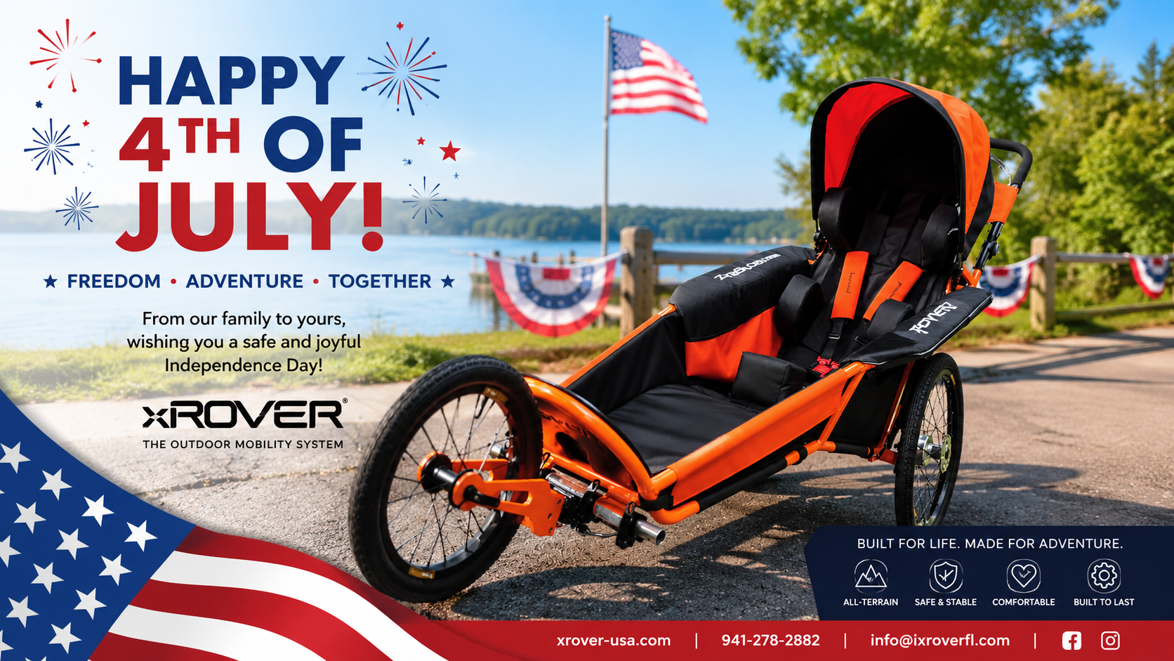 Freedom Means Being Together: Celebrating Independence Day with xROVER USA