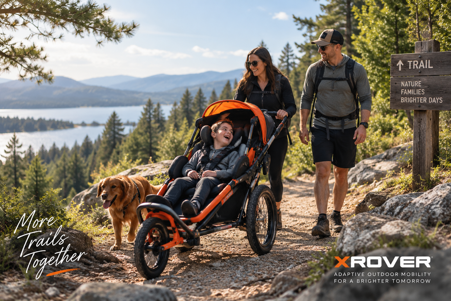 Adaptive Stroller for Trails & Hiking | xROVER USA