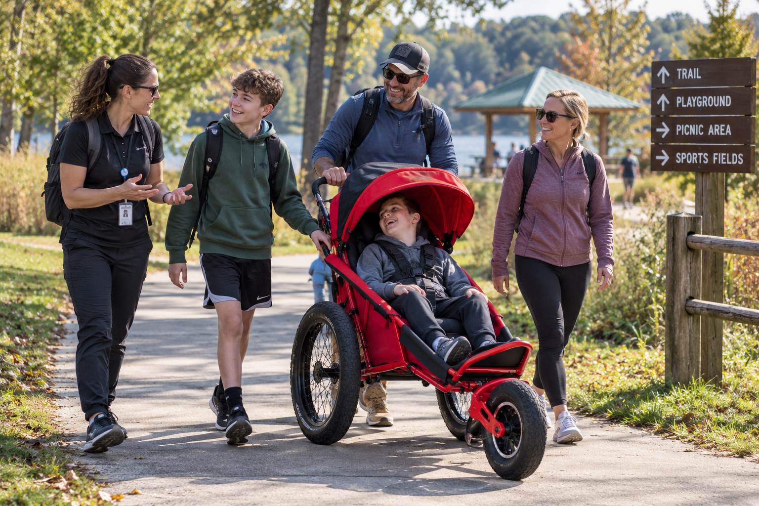 ONE DAY. DIFFERENT TERRAIN. DIFFERENT MOBILITY NEEDS
