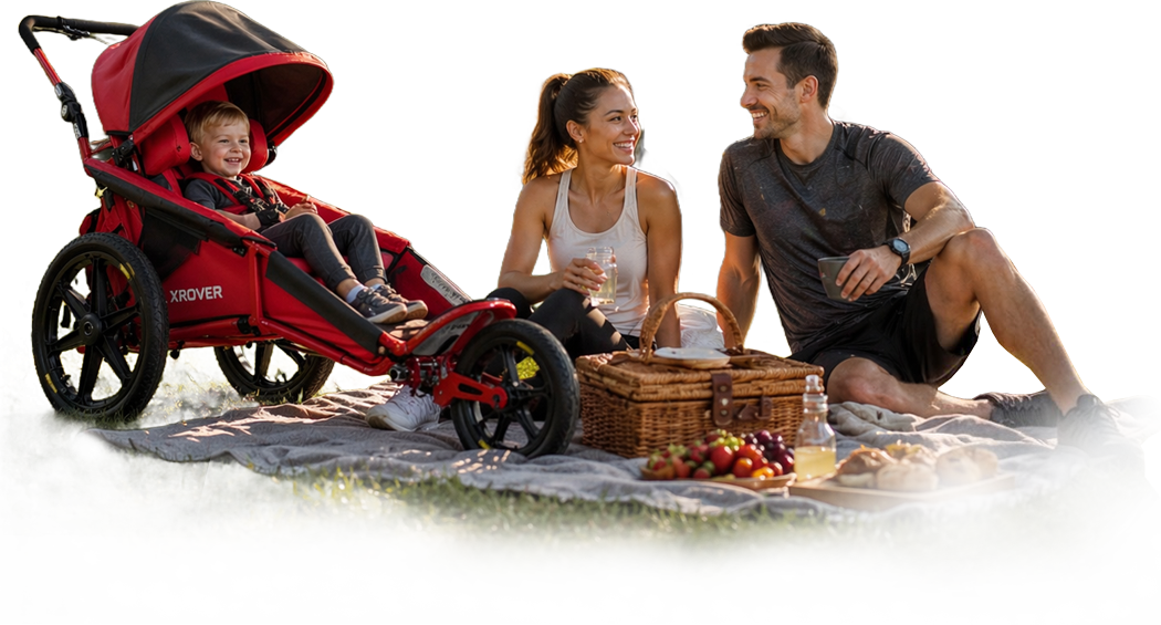 Adaptive xROVER Stroller for Down Syndrome