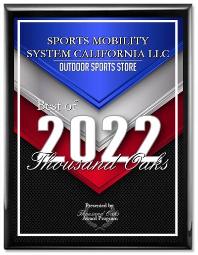 SPORTS MOBILITY SYSTEM CALIFORNIA LLC has been selected as the Winner for the 2022 Best of Thousand Oaks Awards in the category of Outdoor Sports Store